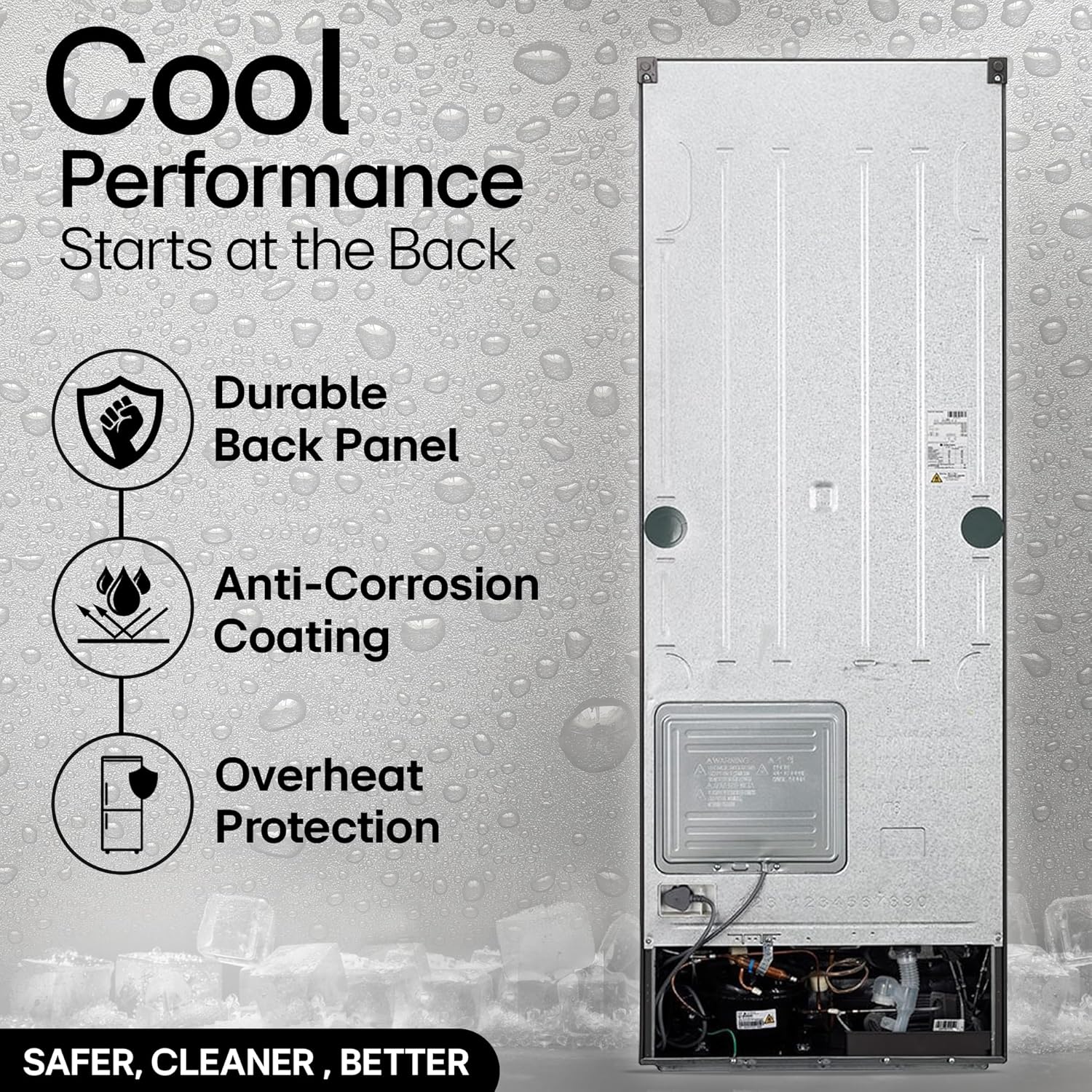LG Smart Choice, 322 L, 3 Star, Frost-Free Smart Inverter - Image 3