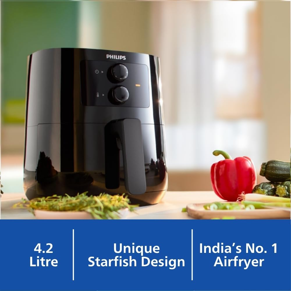 PHILIPS Air Fryer HD9200/90, uses up to 90% less fat - Image 6