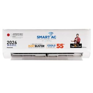 Panasonic 1.5 Ton 3 Star, New Star rated, Premium WiFi Inverter Smart Split AC