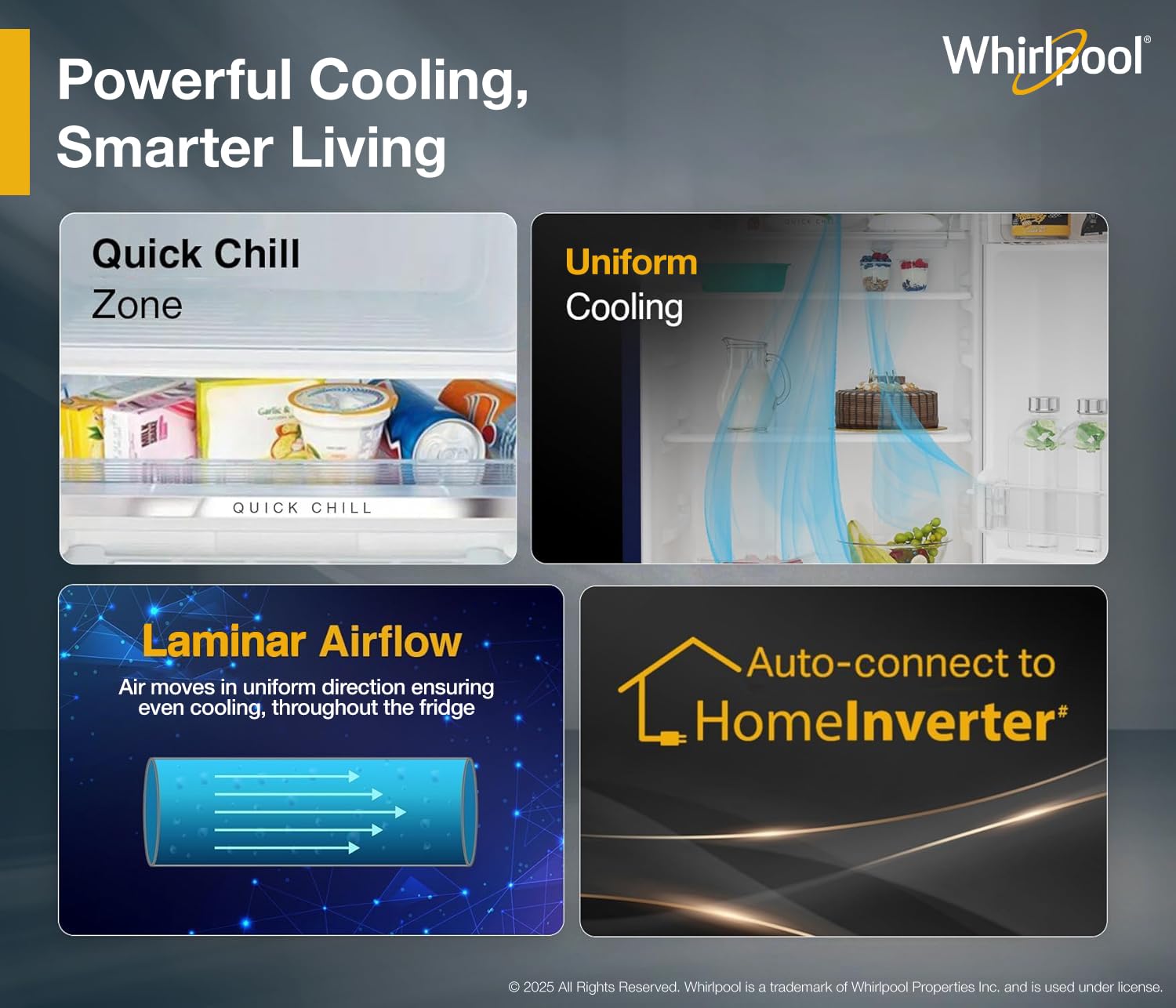 Whirlpool 184 L 2 Star Direct-Cool Single Door Refrigerator - Image 3
