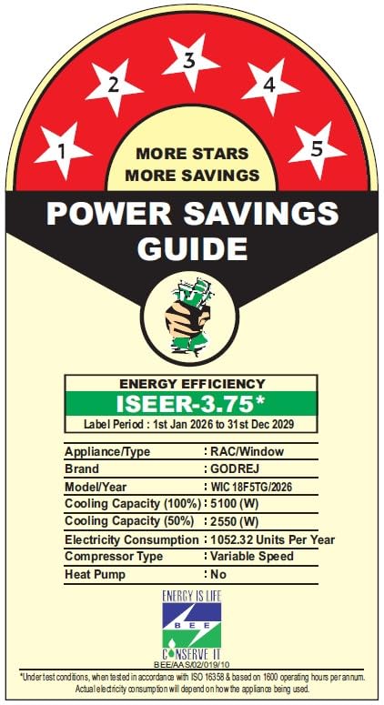 GODREJ WAC 1.5T 5S WIC 18F5TG WA - Image 6