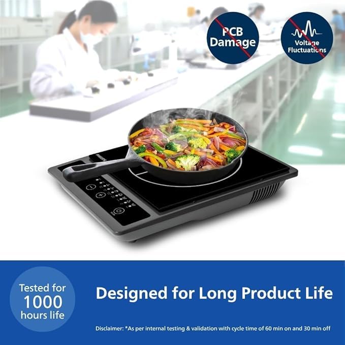 PHILIPS INDUCTION COOKTOP HD4944/00 1500W - Image 5