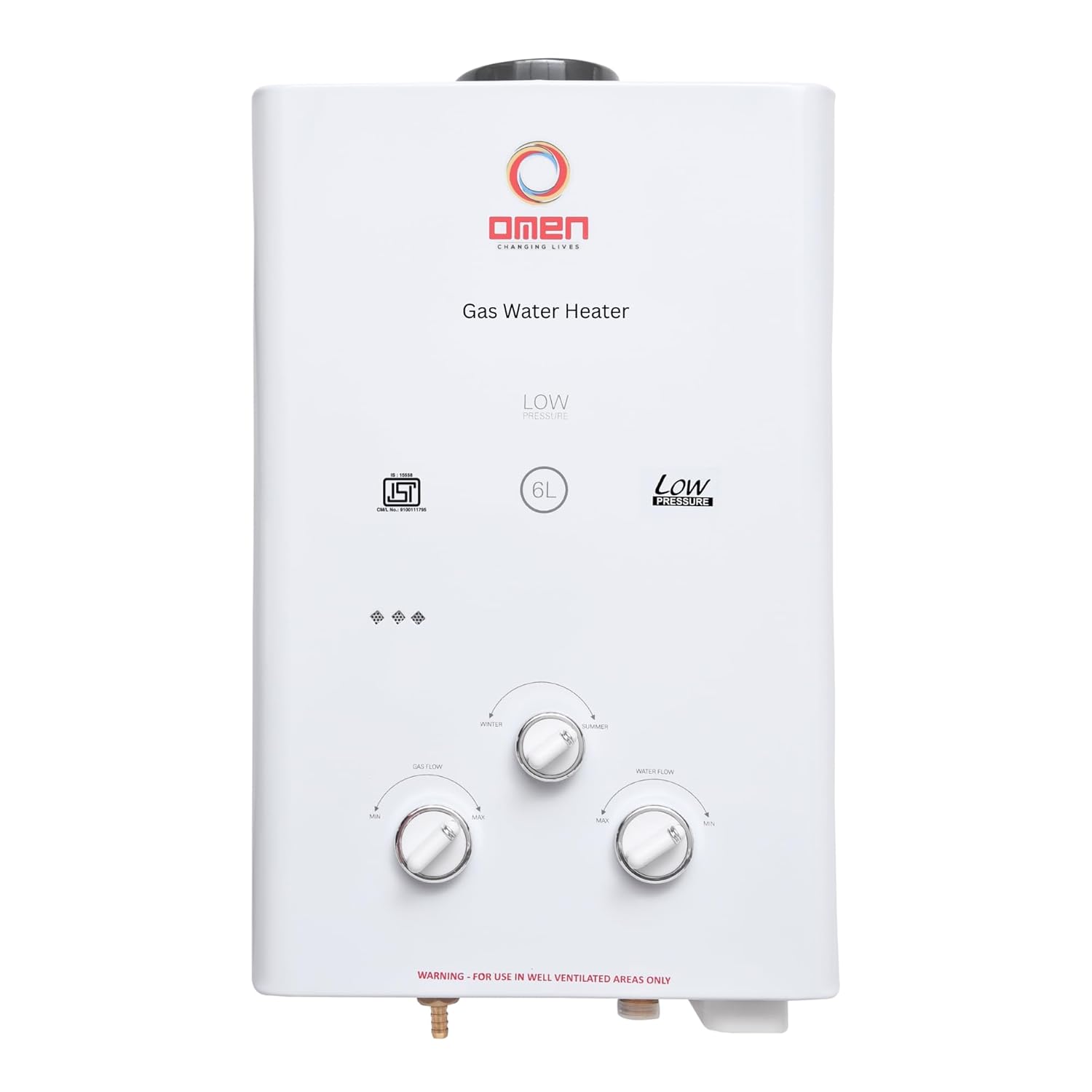 OMEN GAS GEYSER INSTANT