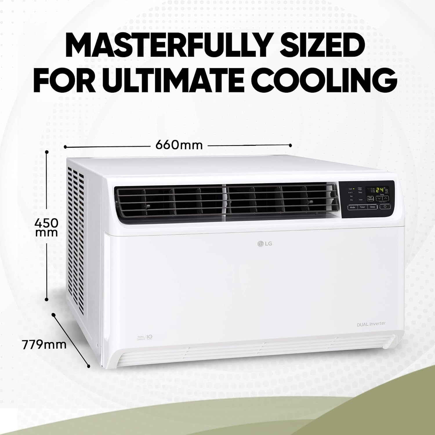 LG WINDOW AC 1.5T AW-Q18WUXA - Image 2