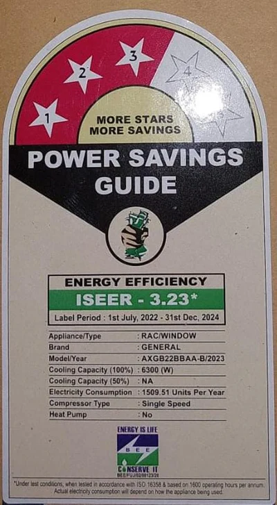 O GENERAL WIN INVERTER AC 1.8T AXGB22CHAA-B - Image 2