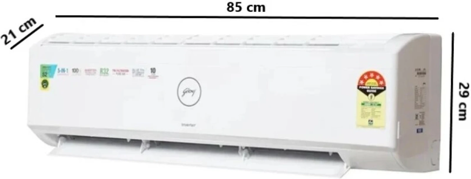 GODREJ INVERTER AC 1.5TON SIC 18ITC5-WYD I/D - Image 3
