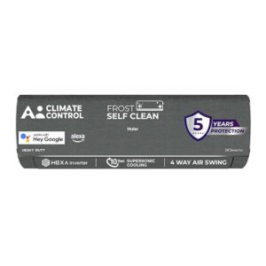HAIER INVERTER SPLIT AC 1.6T 5* HS19G-MZAIP5BN I/D