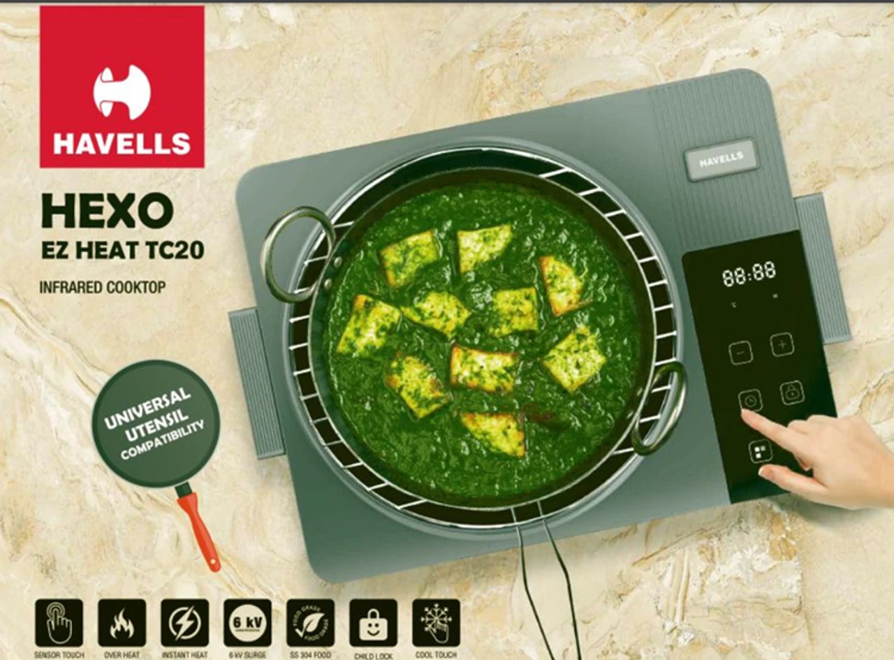 HAVELLS INDUCTION COOKTOP HEXO EZ TC20 - Image 5