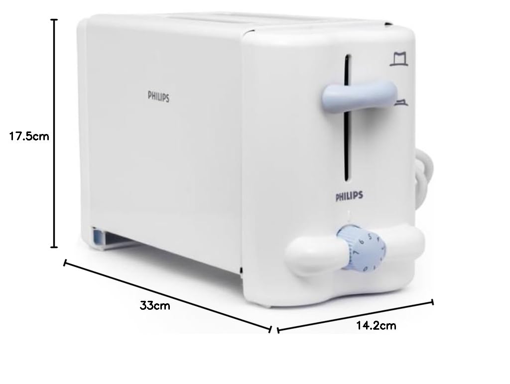PHILIPS TOASTER 2-SLOT METAL HD4815/28-NEW - Image 2