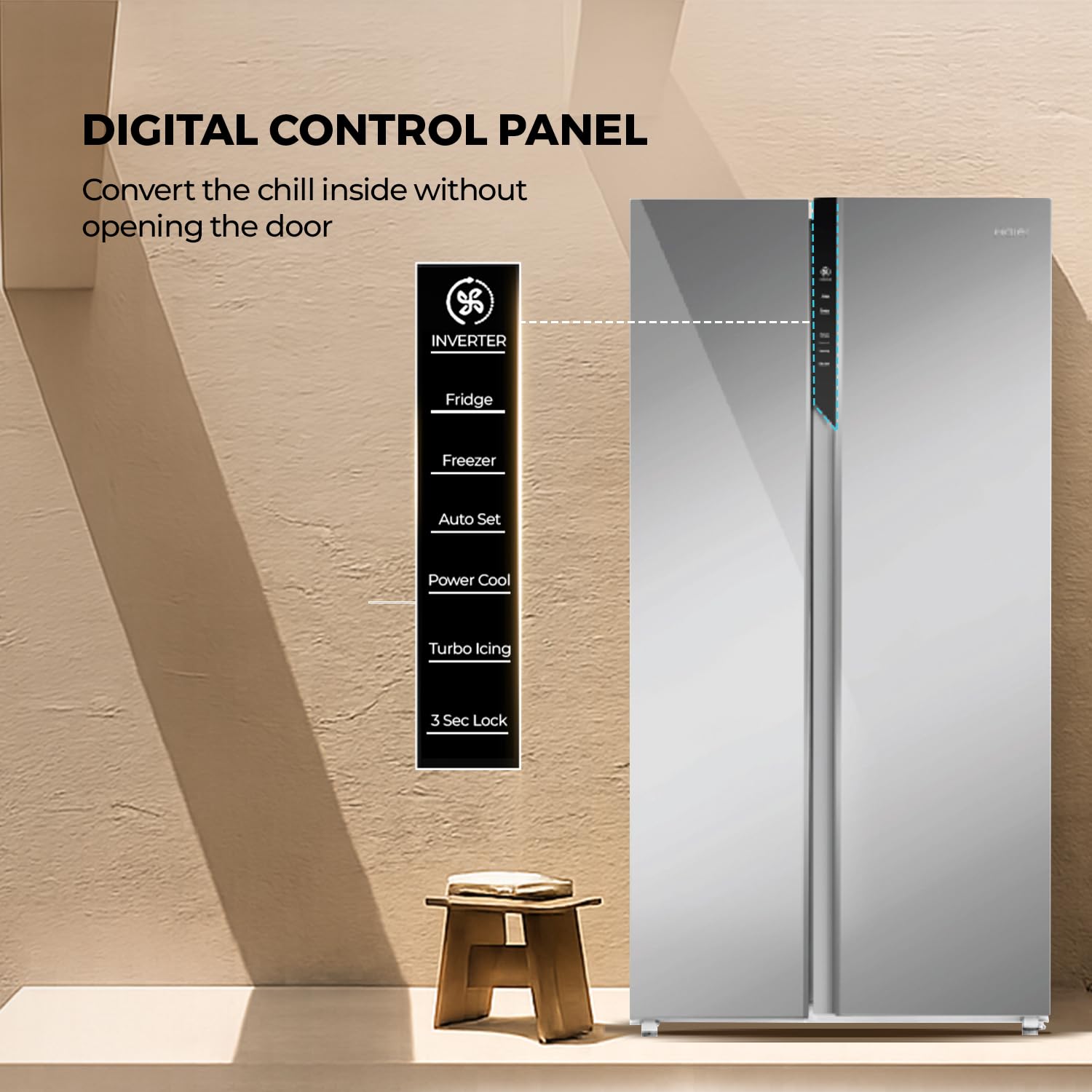 HAIER REF HRS-682PMGU1 602LTR - Image 3