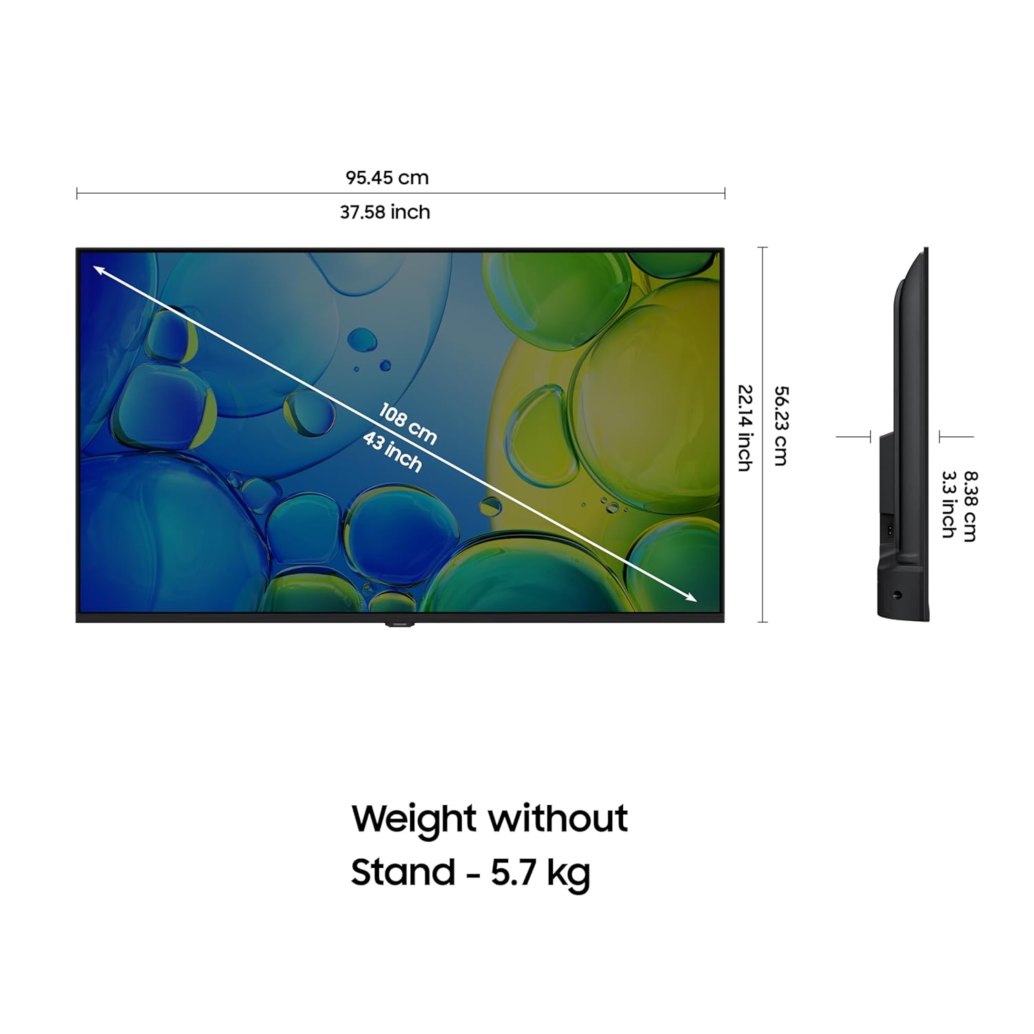 SS LED 43" UA43F5500FUXXL - Image 7
