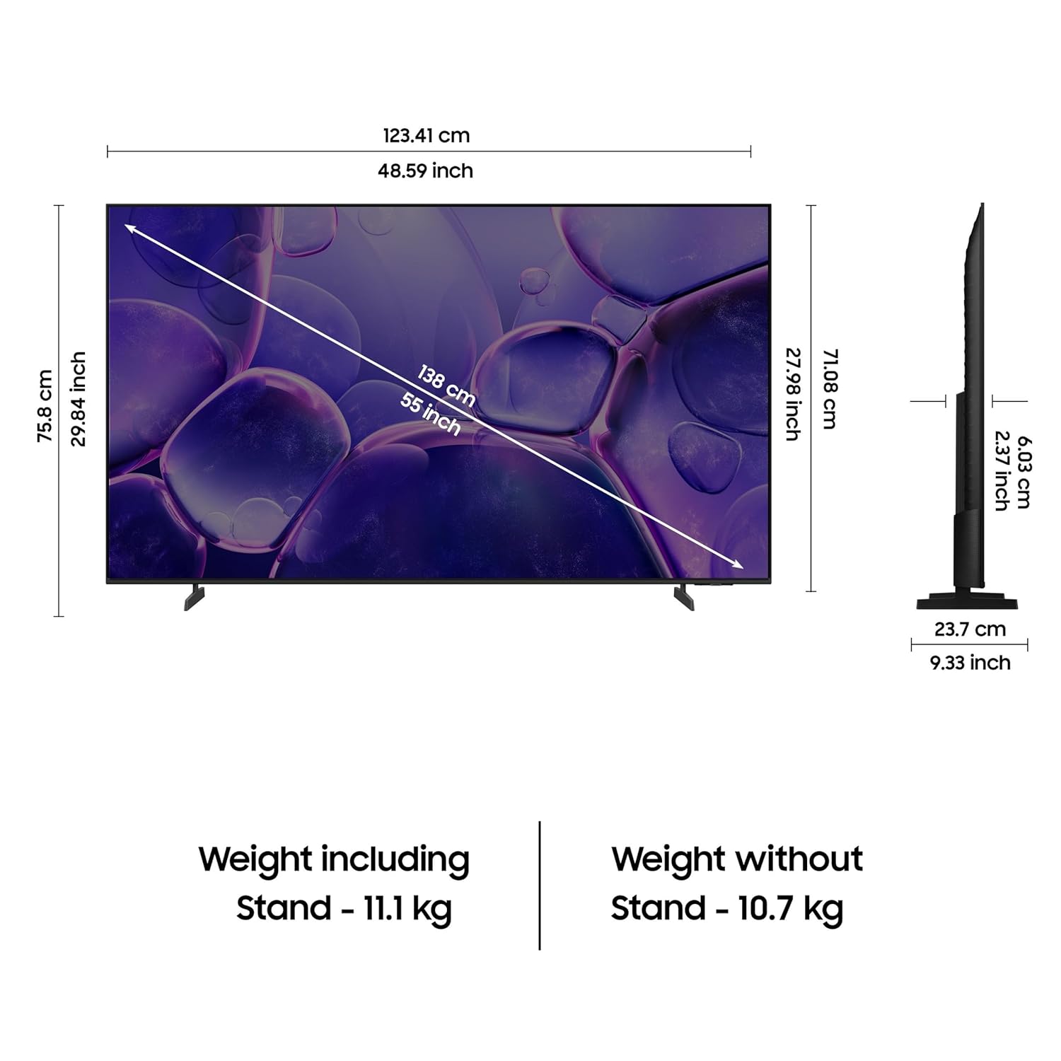 SAMSUNG LED 55" UA55U8400FULXL - Image 2