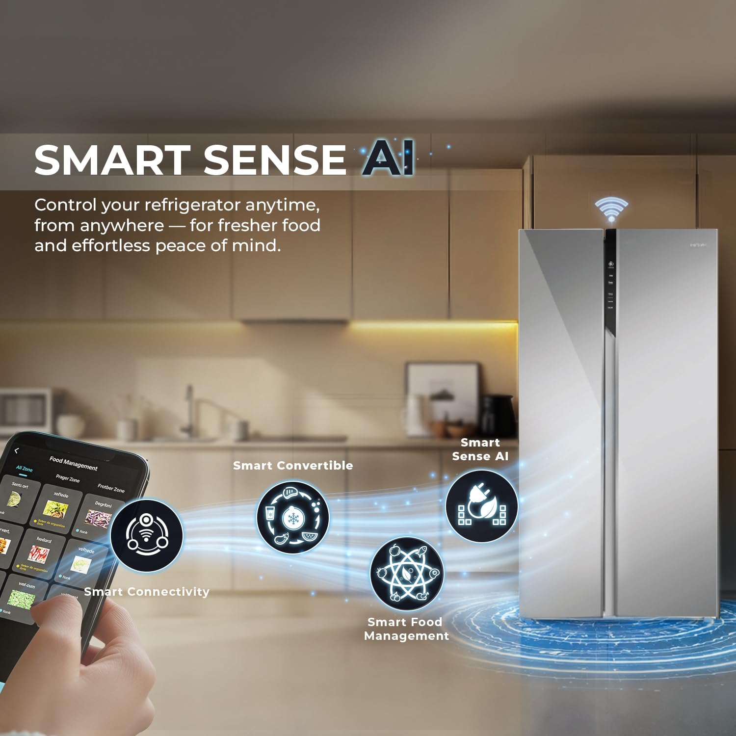 HAIER REF HRS-682PMGU1 602LTR - Image 2