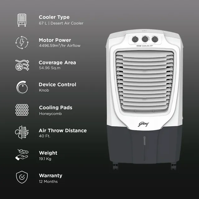 GODREJ COOLER CL EDGE CBPD 87 RBFN4 DKGR 67L - Image 3