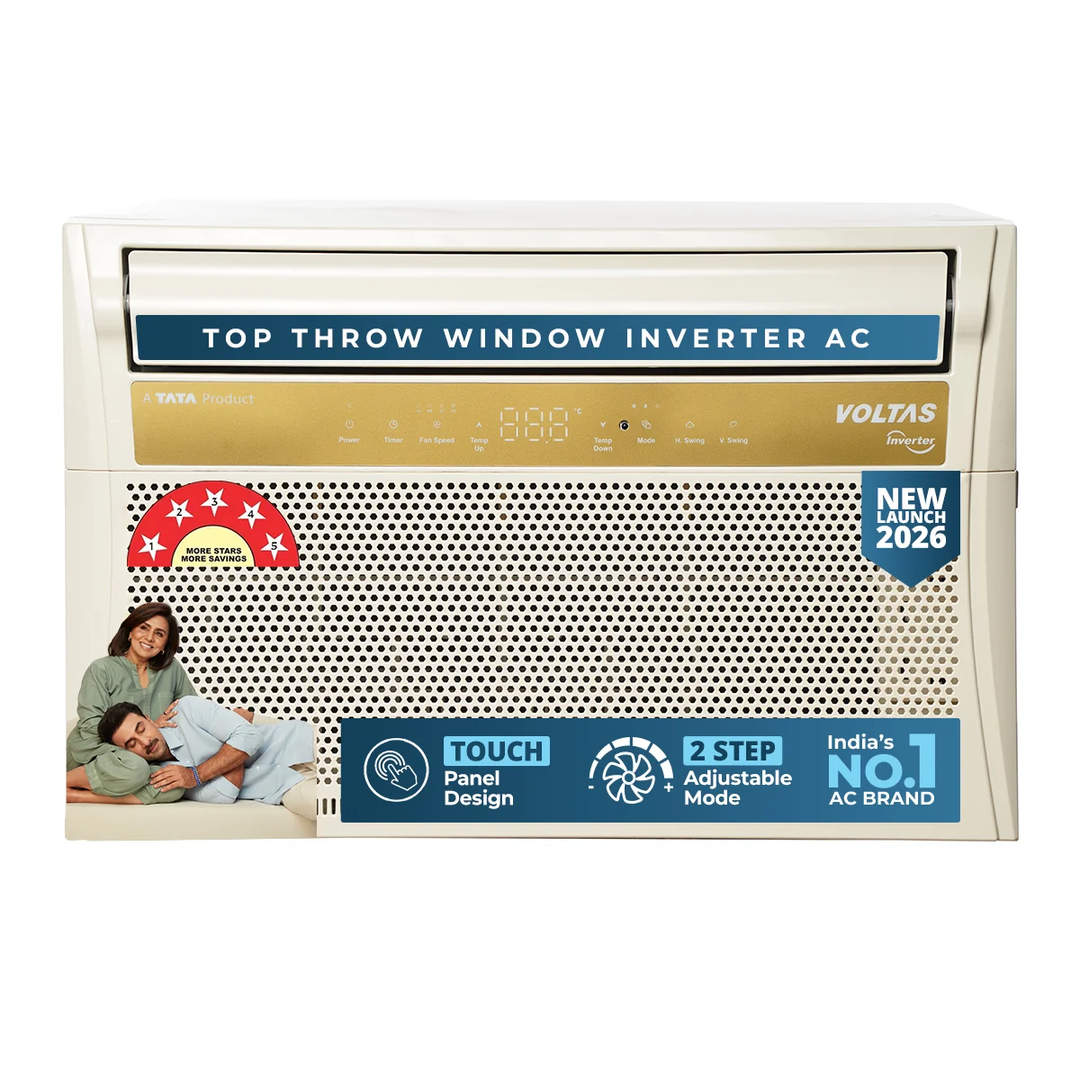 VOLTAS WAC 1.5T 5S 185 INV TOPAZ