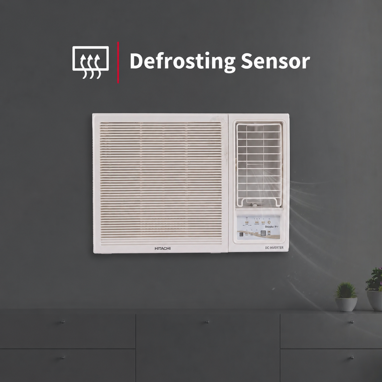 HITACHI WINDOW AC 1.5T RAW518HIEO - Image 4