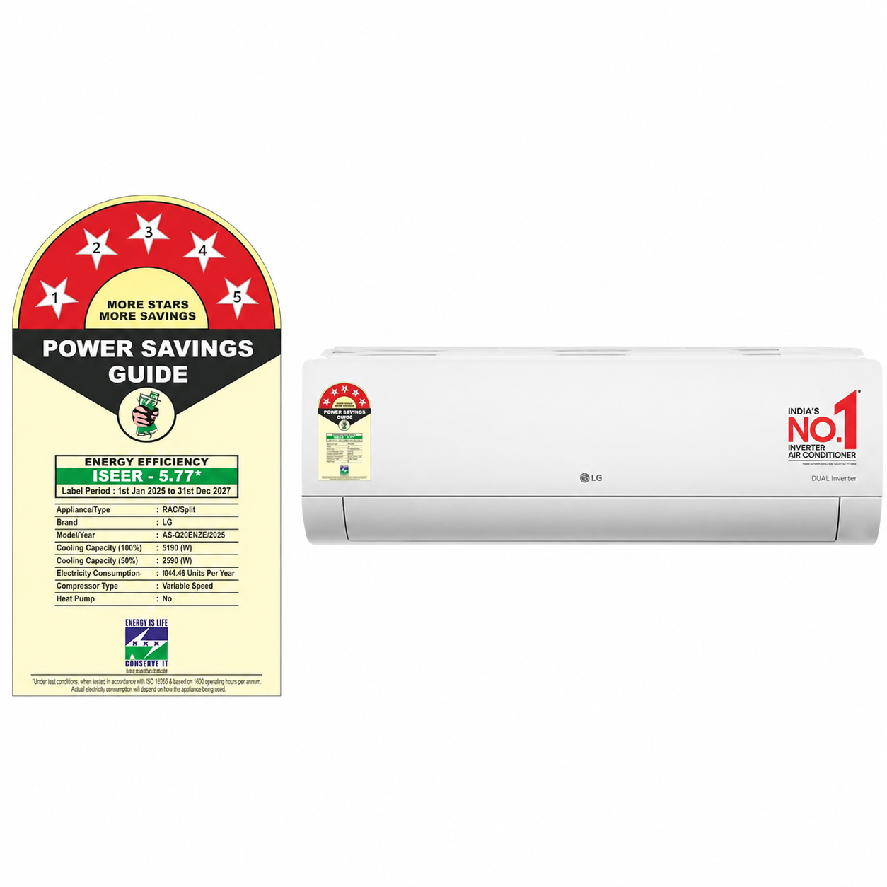 LG SPLIT AC LSA-ASNQ20ENZE-ANLG I/D - Image 2