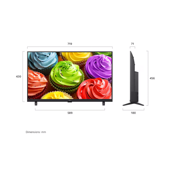 LG 32LB651BPLA 32 INCH AI SMART TV - Image 2