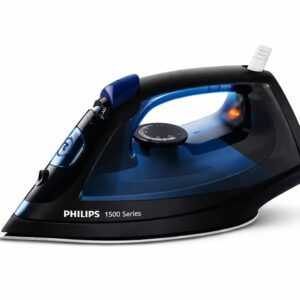 Philips DST1520/20 1750W steam iron with ceramic soleplate in black