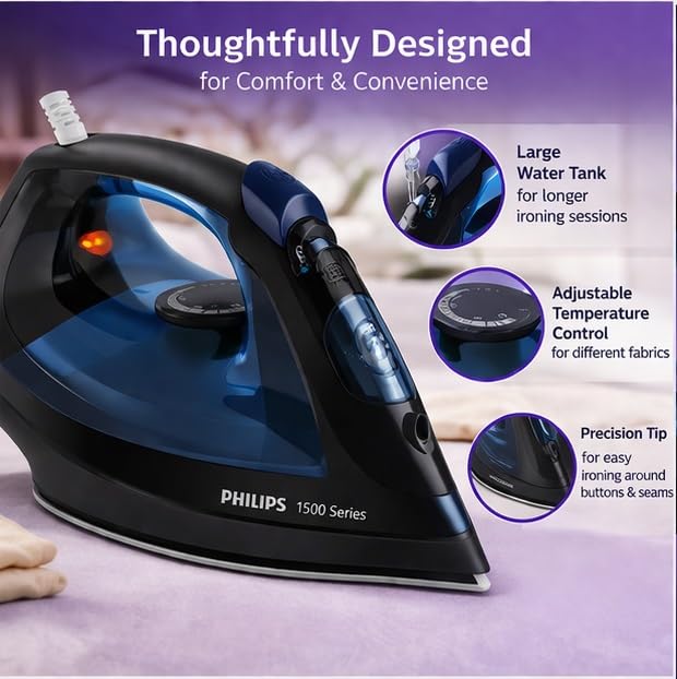 PHILIPS STEAM IRON DST1520/20 1750W - Image 5