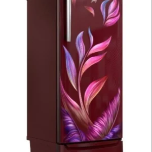 Godrej 238L 3 Star single door refrigerator with Direct Cool technology and Farm Fresh Crisper in Wine Red