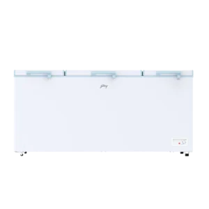 Godrej 594L 4 Star Hard Top Deep Freezer with Pentacool+ cooling and convertible technology in Royal White