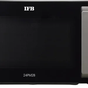IFB 24L solo microwave oven with 71 Auto Cook menus and digital display in black