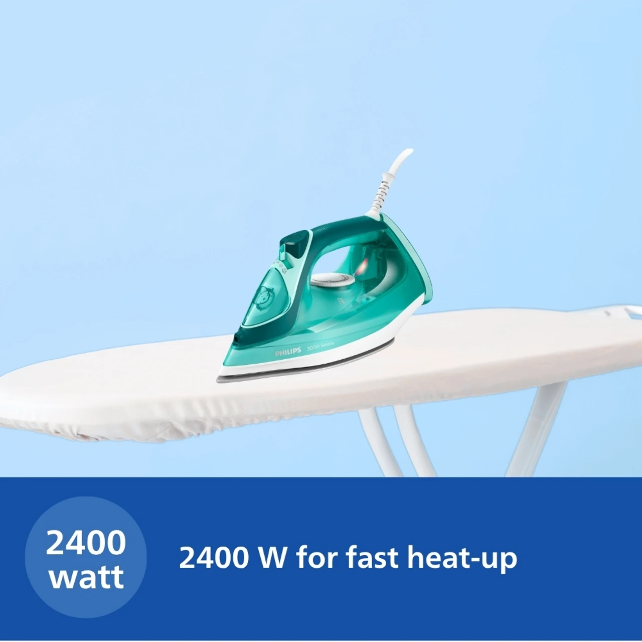PHILIPS STEAM IRON DST3030/70 2400W - Image 3